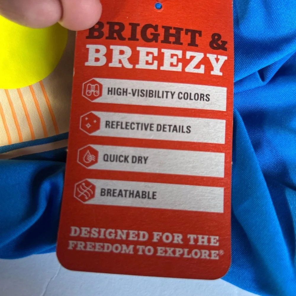 New Arcadia Trail Blue Mountains high visibility dog shirt XS Quick dry